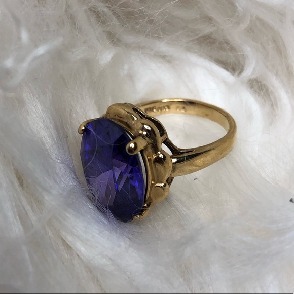 Purple Stone Ring - Picture 5 of 7